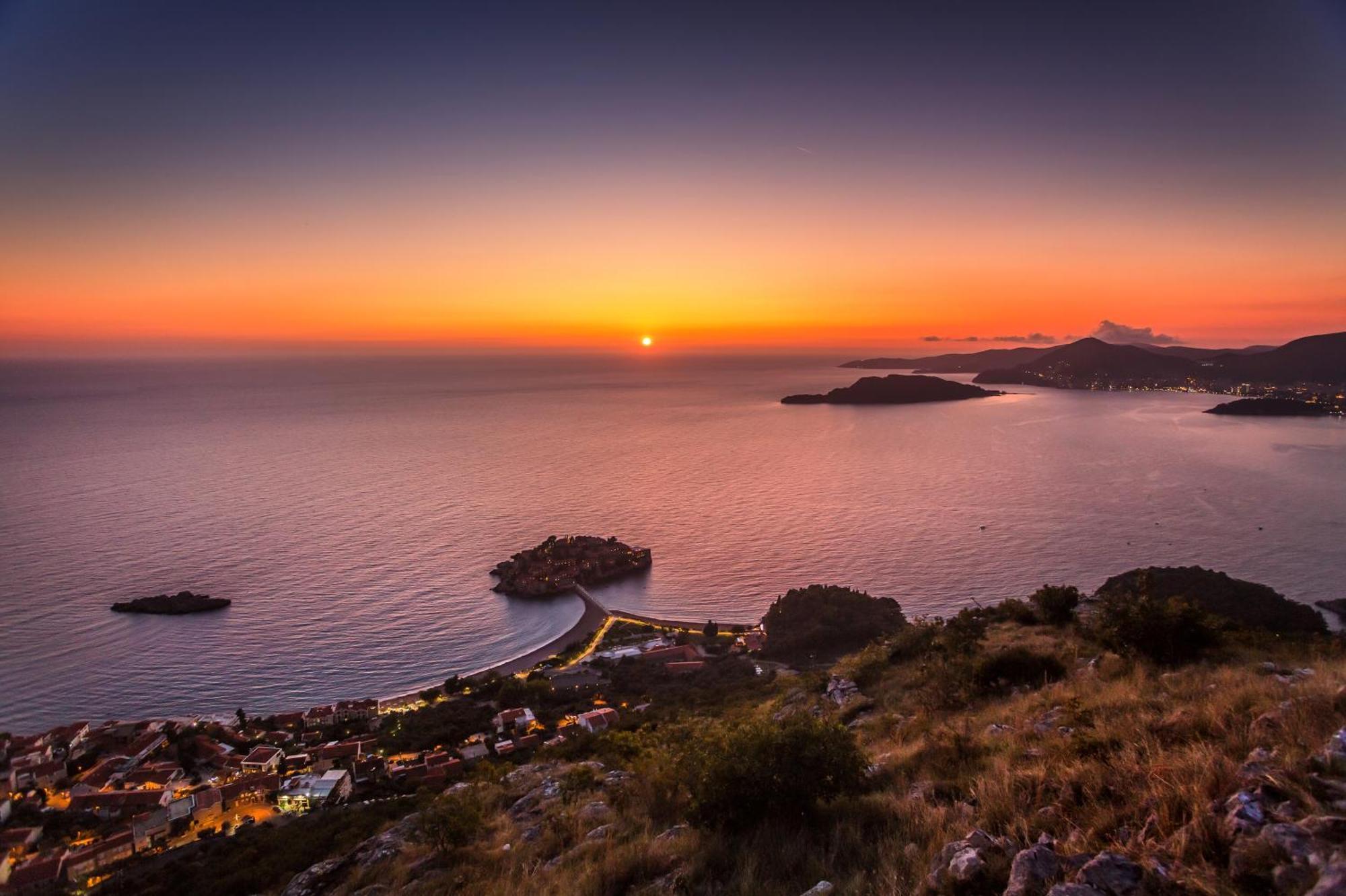 Alessandra Apartments Sveti Stefan Kültér fotó