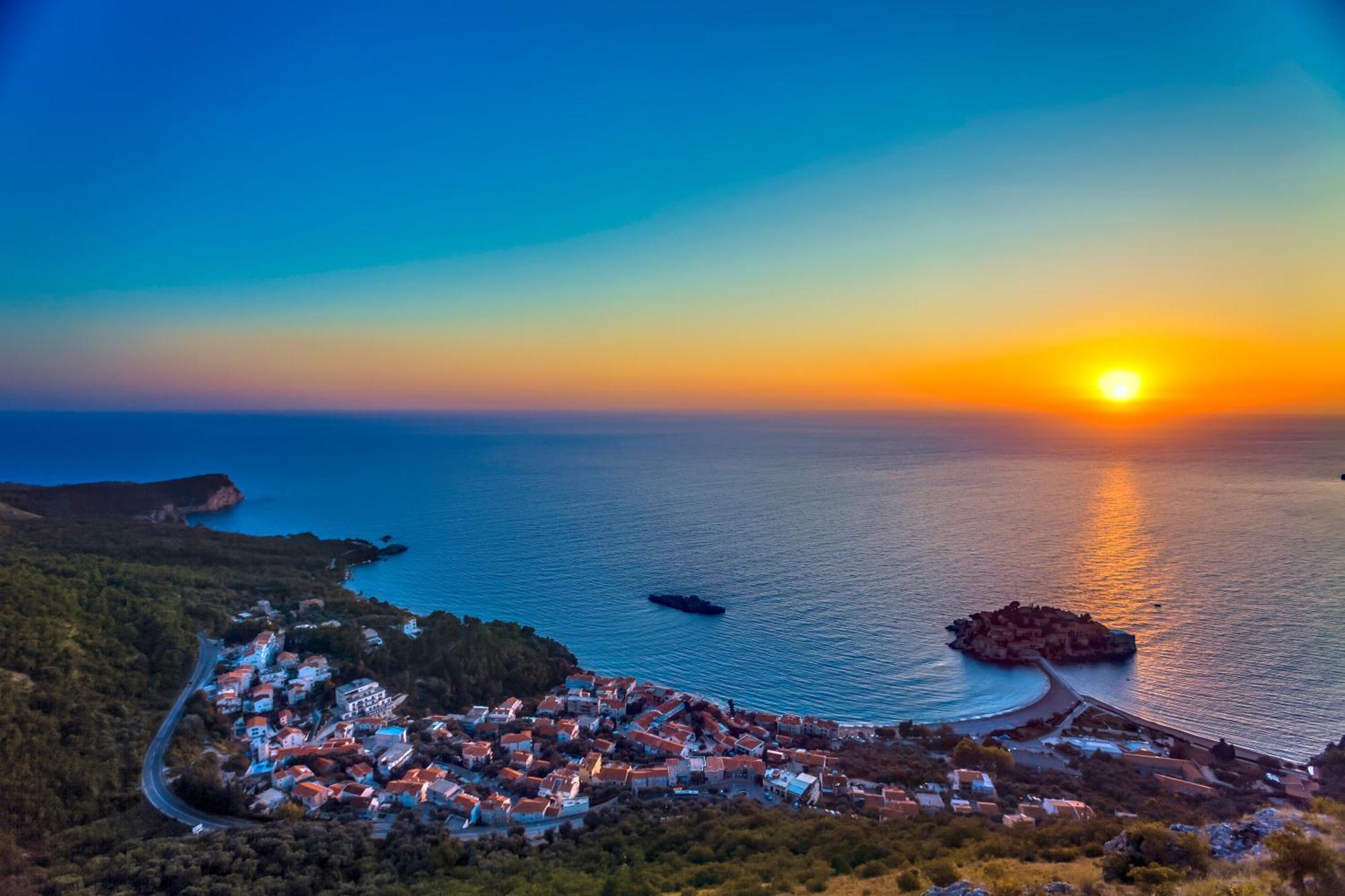 Alessandra Apartments Sveti Stefan Kültér fotó