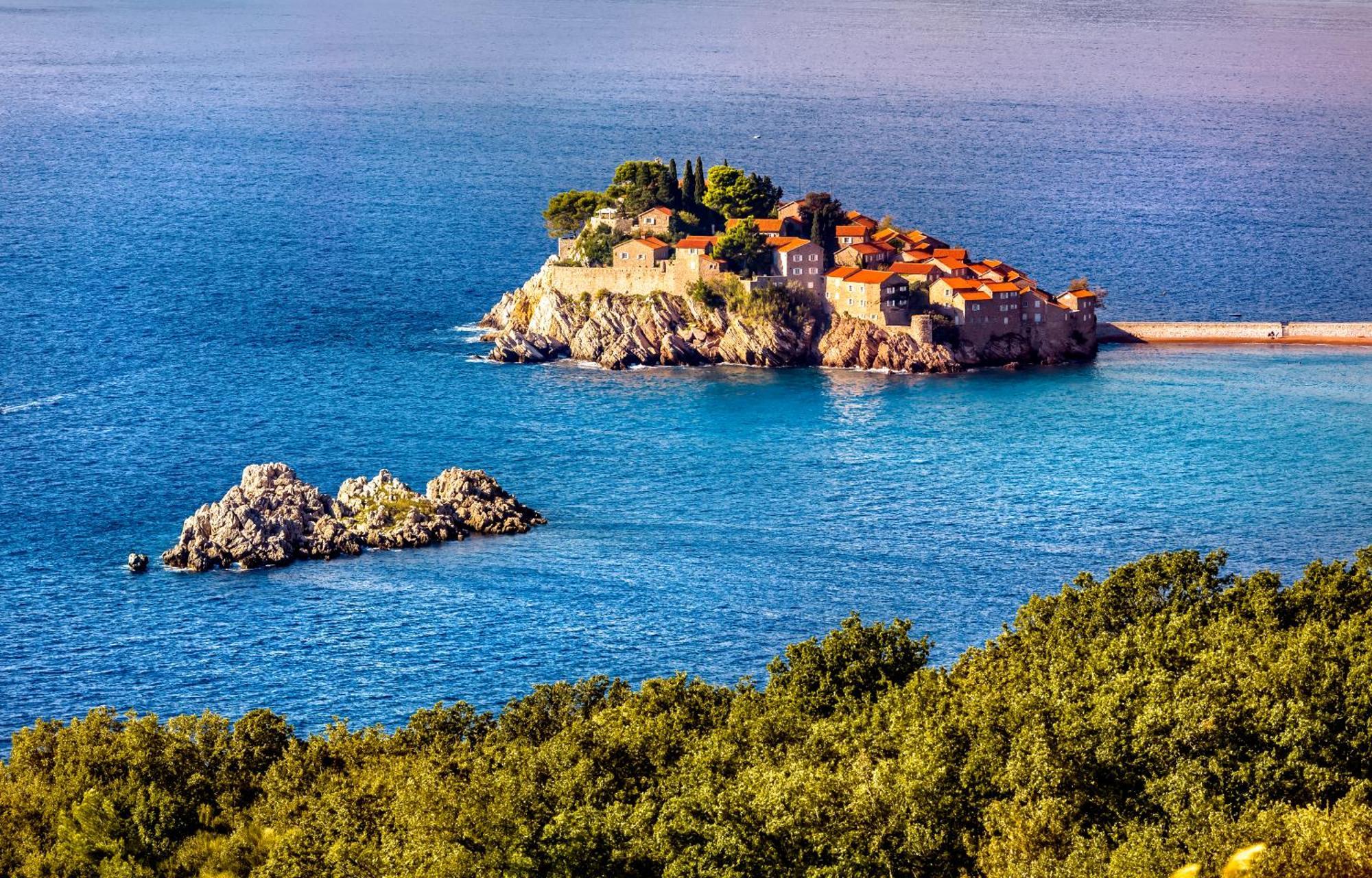 Alessandra Apartments Sveti Stefan Kültér fotó