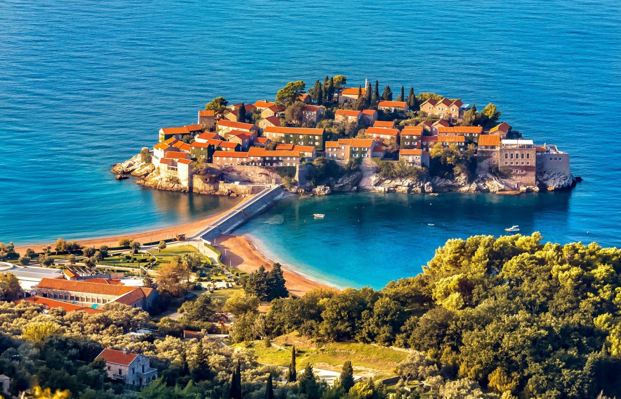 Alessandra Apartments Sveti Stefan Kültér fotó