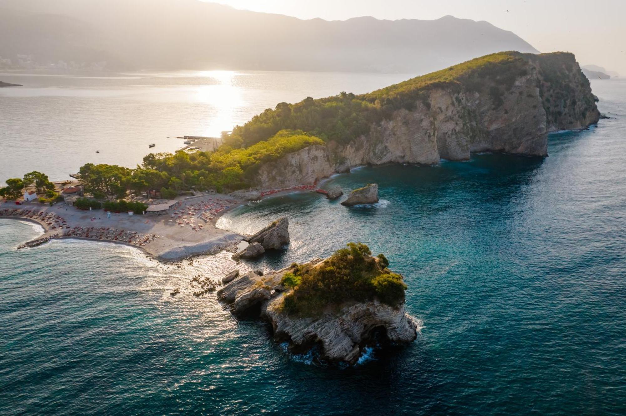 Alessandra Apartments Sveti Stefan Kültér fotó