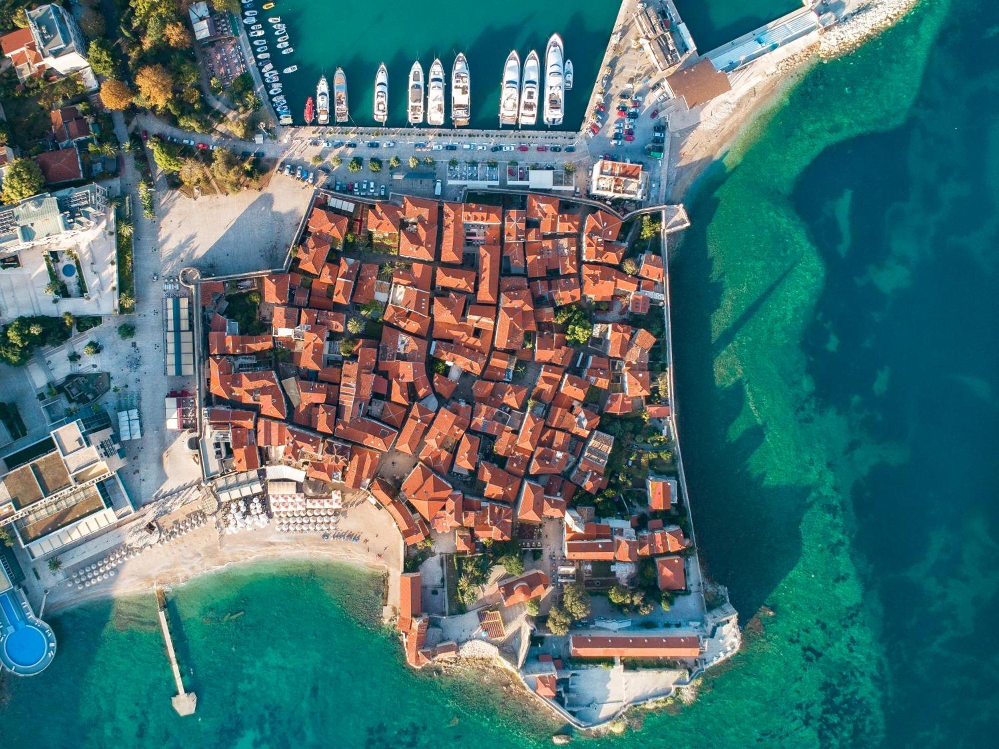 Alessandra Apartments Sveti Stefan Kültér fotó